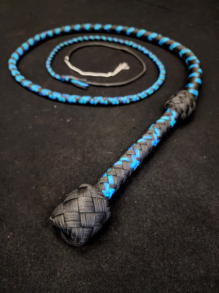 PCW2157-02 Whip, 2024 Paracord Black_SkyBlue