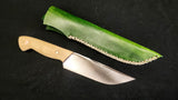 DAC Custom - Bowie Knife with Leather Sheath - Green